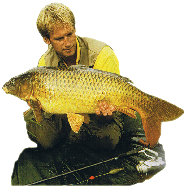 Pescar carpas flotando; ¡no puede ser más emocionante!