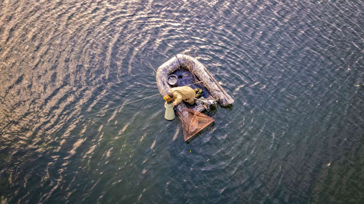 Waterskoop In Actie Waterskoop In Actie