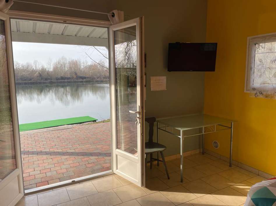 Etang Chayenne Accommodatie Slaapkamer Uitzicht Chayenne Uitzicht 1