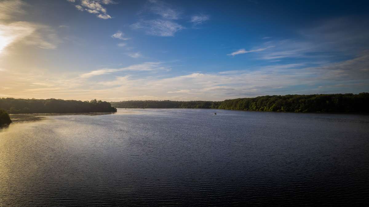 Drone Lakeview Chateau Lake Poiteviniere Lakeview Chateau 1