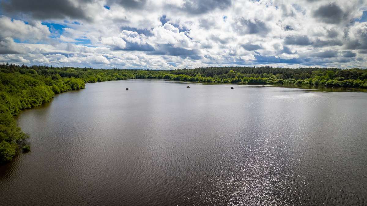 Drone Lakeview Chateau Lake Poiteviniere Lake Poiteviniere 9