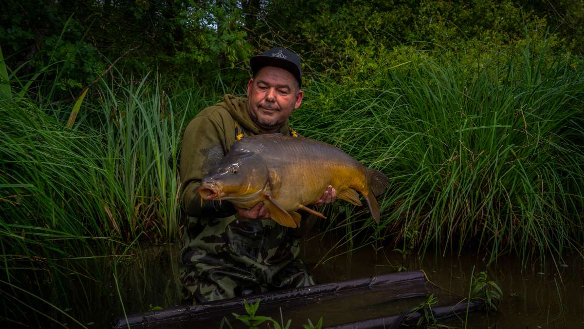 Mirror Carp Chateau Lake Poiteviniere Chateau Lake 4