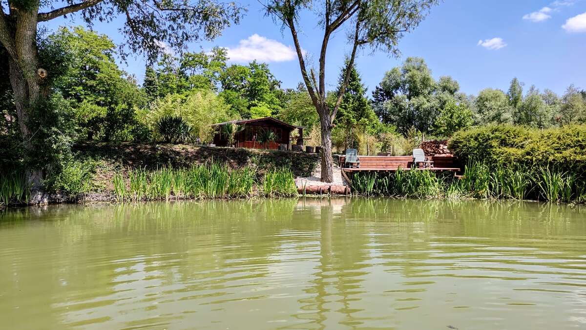 Etang Du Bambou Accommodatie Aan Etang Het Water
