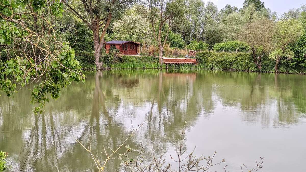 Etang Du Bambou Accommodatie Aan Etang Het Water