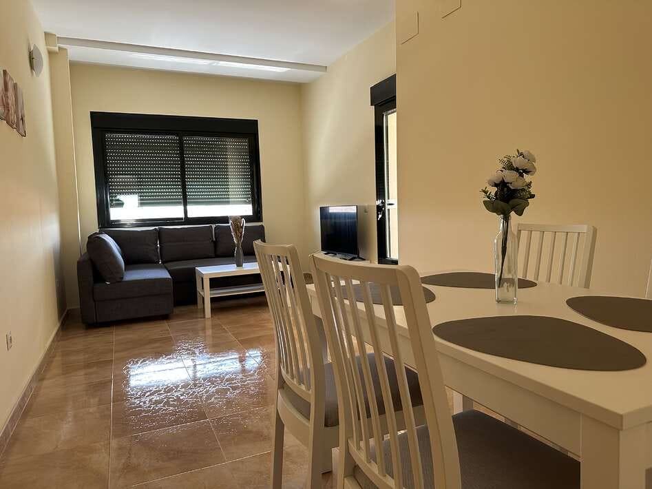 Angeln Extremadura Orellana Spanje Appartement Extremadura Appartement Woonkamer