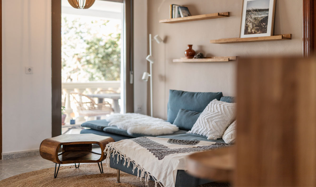 1 Orellana Spain Accommodation Livingroom Spain Livingroom Holiday