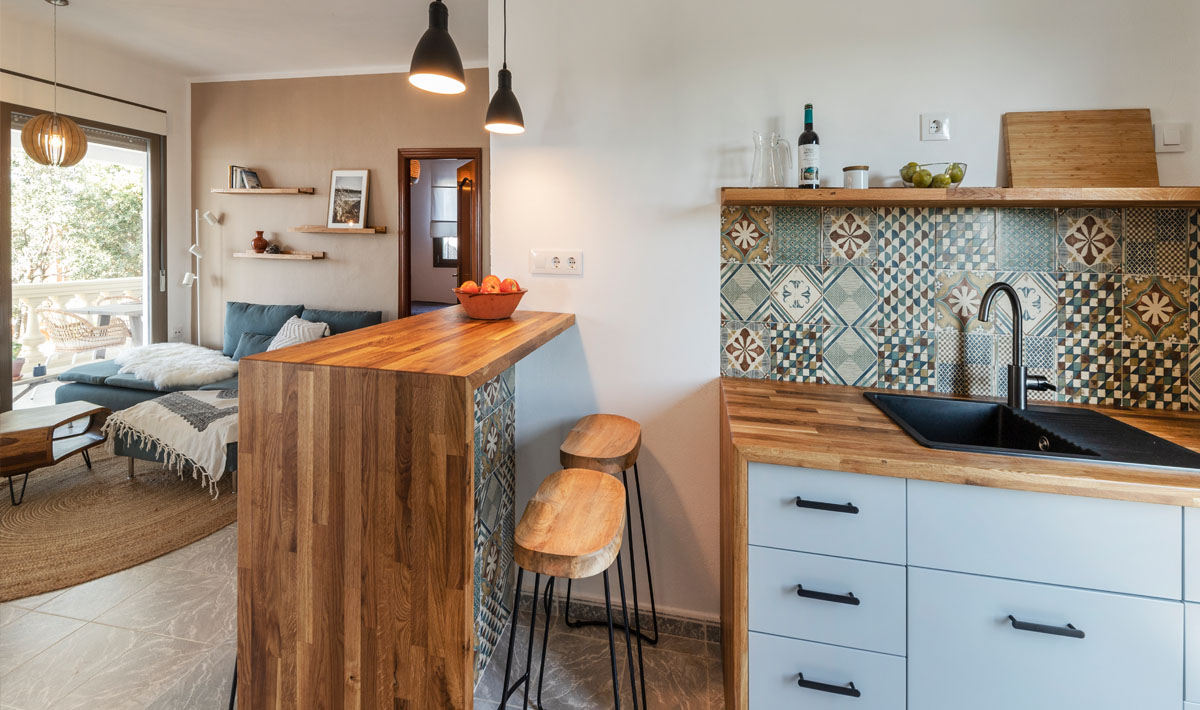 2 Orellana Spain Accommodation Kitchen Orellana Spain Accommodation