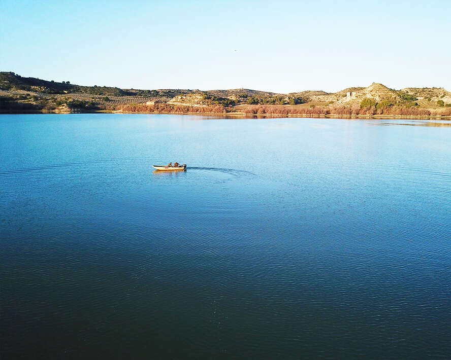 Caspe Fishing Spanje Ebro Meervalvissen Caspe Spanje Ebro